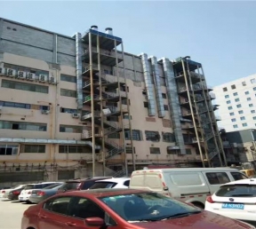 廚房排油煙管道安裝圖